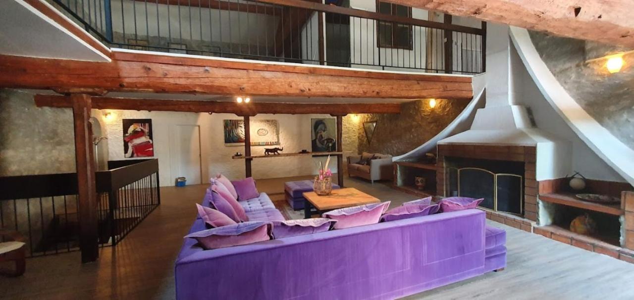 Gite de 420 metres carres dans château l'ange au violon jusqu'à 13 couchages Conques-sur-Orbiel Extérieur photo